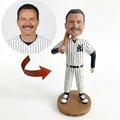 Custom Baseball Player Bobblehead from Photo – Personalized Sports Gift for Him
