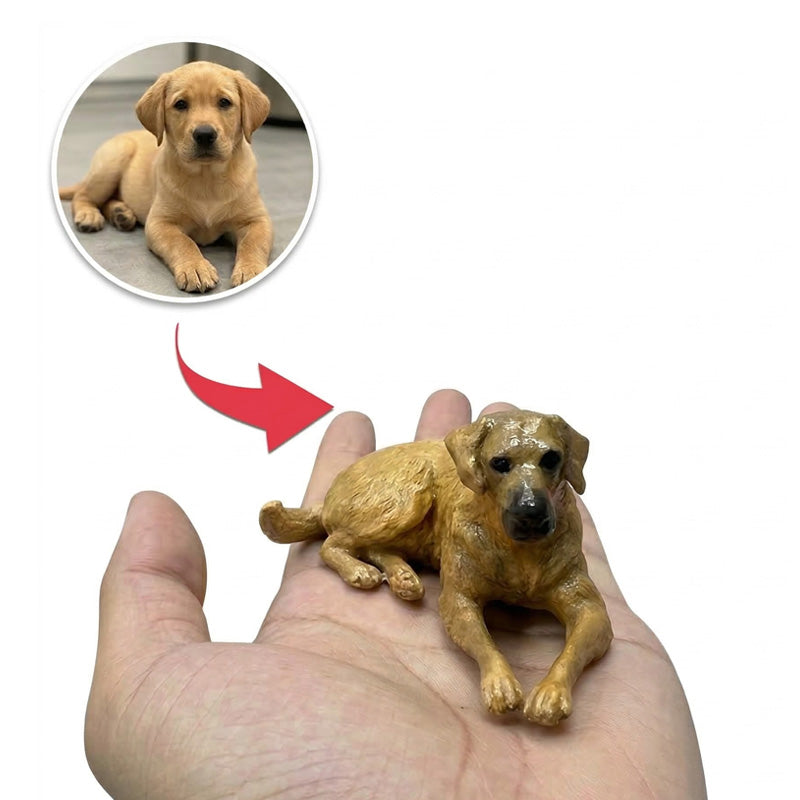 Personalized Dog Bobblehead from Photo – Custom Dashboard Pet Bobblehead Gift