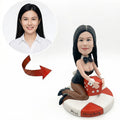 Custom Stylish Woman Bobblehead from Photo – Personalized Unique Gift