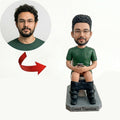 Custom Funny Bobblehead from Photo – Personalized Gag Gift for Him