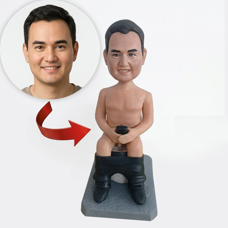 Custom Funny Bobblehead from Photo – Personalized Gag Gift for Him
